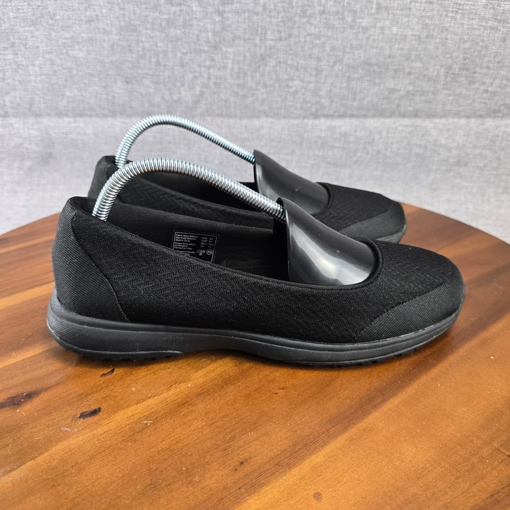 SafeTstep Comfort Black Slip Resistant Work Pumps‎ Shoes Women's Size 9.5